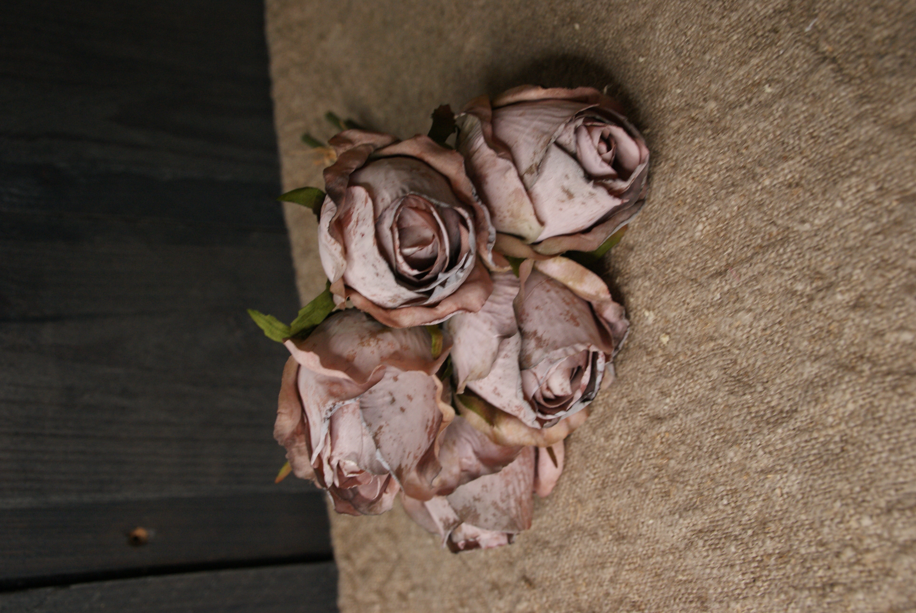 KUNST ROOSJES- OUD SOFT LILA
