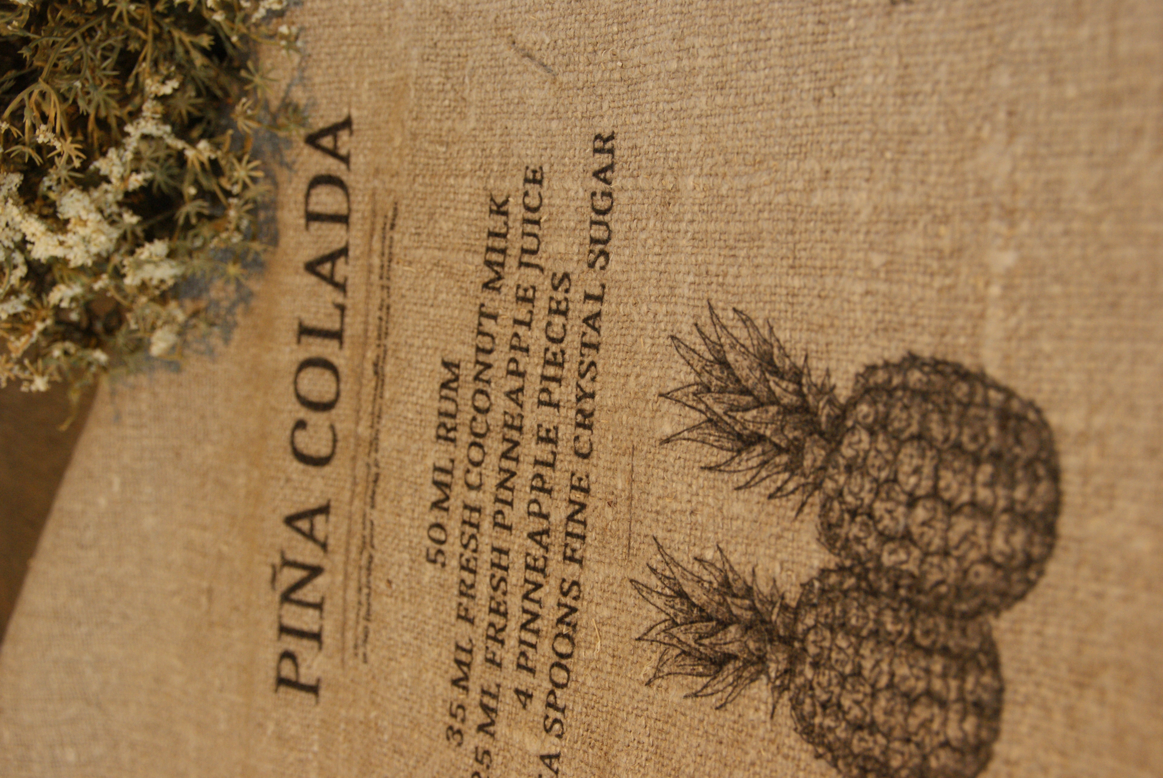 SHABBY DOEK PINA COLADA 30 X 45