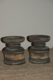 HOUTEN KANDELAAR