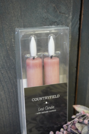 COUNTRYFIELD DINERKAARSEN KORT- ROZE