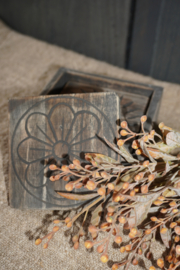 HOUTEN ONDERZETTERS DONKER