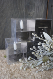 COUNTRYFIELD WAXINE LEDKAARSEN - ZWART
