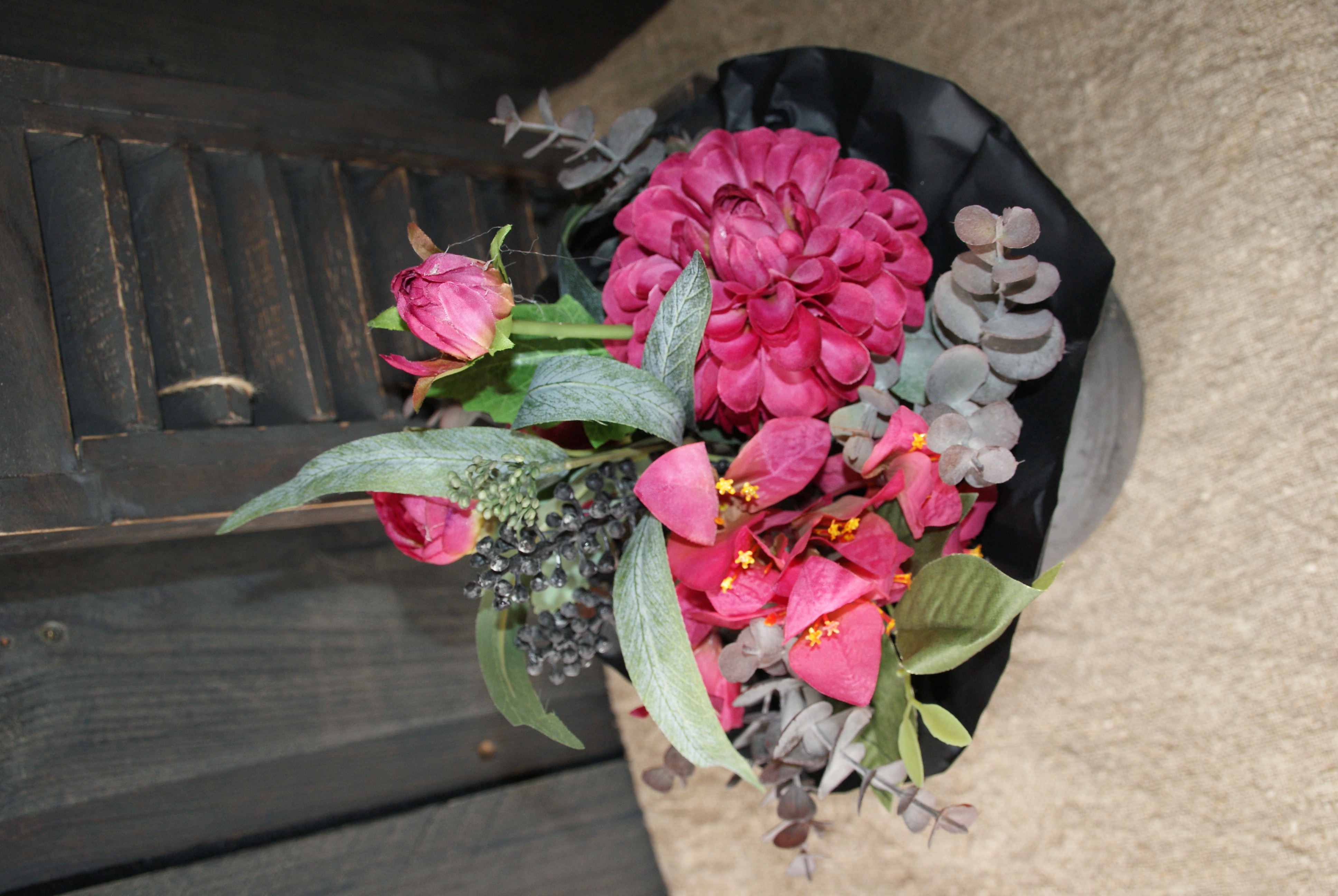 MINIBOEKET - DARK PINK