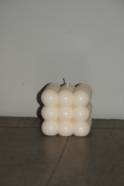 BOLLLETJES KAARS - BEIGE