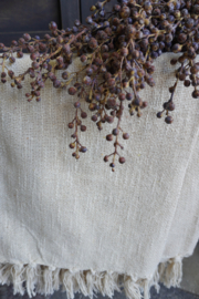 PLAID COSY - CREAM