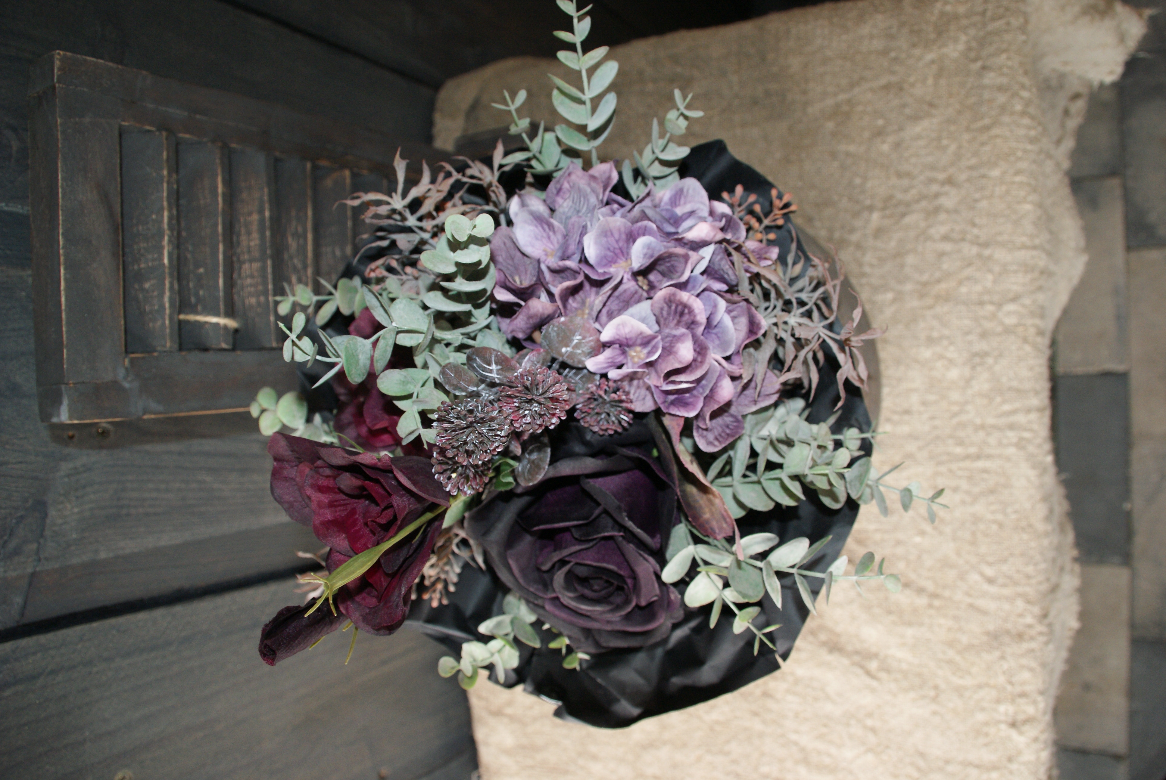 BOEKET JOLIE- AUBERGINE