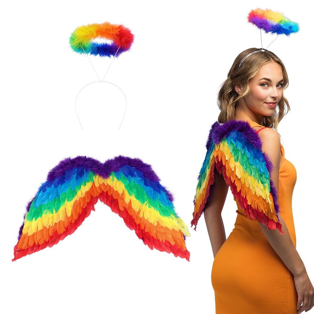 Set engel regenboog