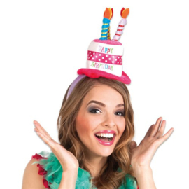 Diadeem taart Happy Birthday