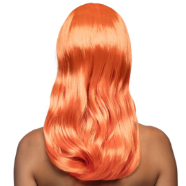 Pruik Chique oranje