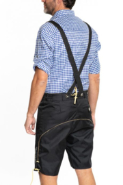 Lederhose Karl zwart kort