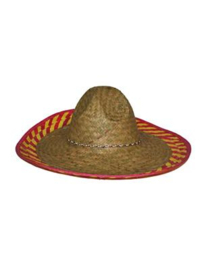 Mexicaanse hoed roodgeel