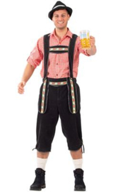Lederhose Lars zwart