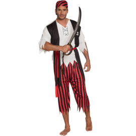 Piratenkostuum easy (M/L)