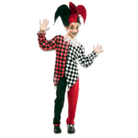 Harlekijn rood jongen