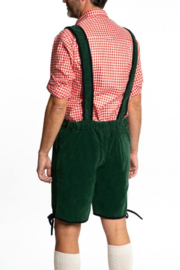 Lederhose Johann groen kort