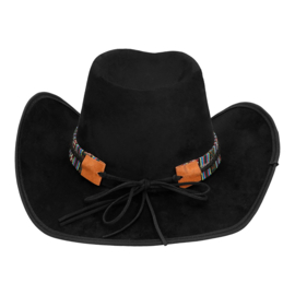 Cowboyhoed Django zwart