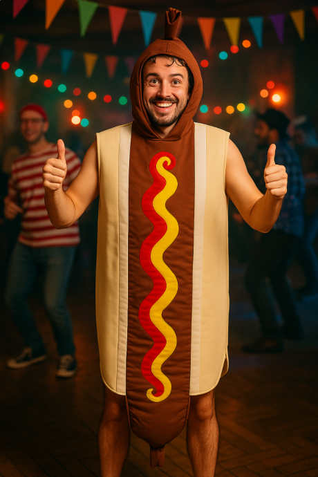 Hotdog kostuum