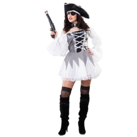 Piraten dame wit
