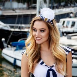 Diadeem Navy Sailor