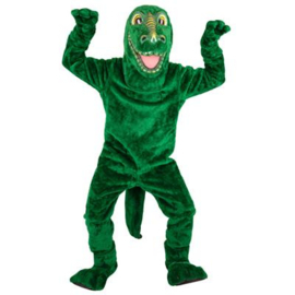 Mascotte kostuum dinosaurus