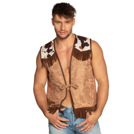 Cowboy vest bruin