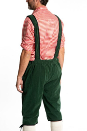Lederhose Johann groen lang