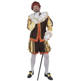 Pietenpak luxe bruin volwassen