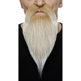 Snor met lange baard