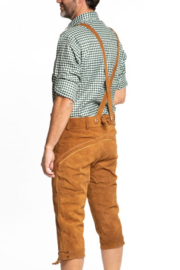 Lederhose Markus lichtbruin lang