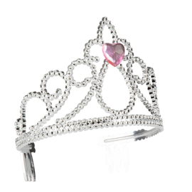 Tiara Diana zilver assorti