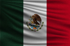 Landenvlag Mexico 90x150cm