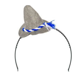 Tiara tirolerhoedje grijs