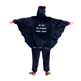 Ik ga helemaal bad man onesie