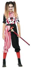 Scary clown dame