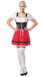 Dirndl Martina rood
