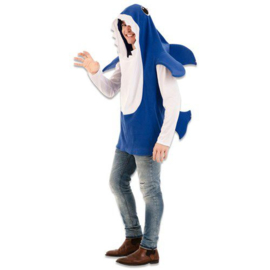Haai kostuum blauw