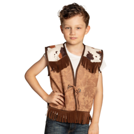 Vest western camel kind