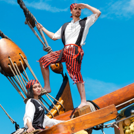 Piratenkostuum easy (M/L)