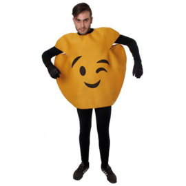 Knipoog emoticon kostuum