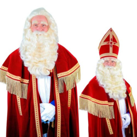 Baardstel deluxe lang TV-sint (Yak)