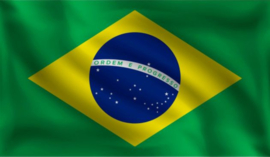 Landenvlag Brazilie 90x150cm