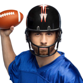 American Football Helm zwart