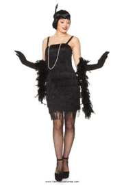 Flapper jurk 20's
