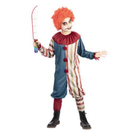 Vintage horrorclown jongen