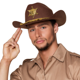 Sheriff hoed bruin
