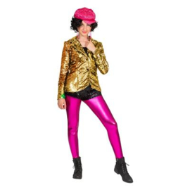 Gouden glitter jasje