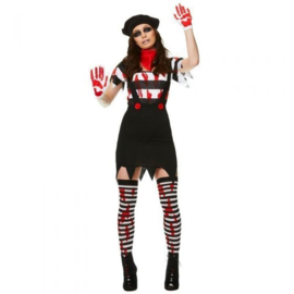 Zombie mime girl