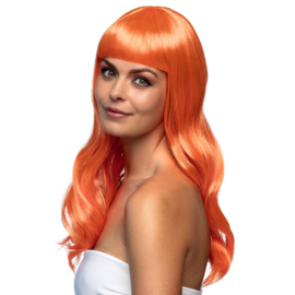 Pruik Chique oranje