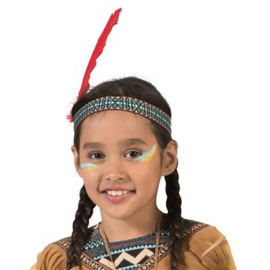 Indianentooi met rode veer