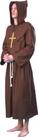 Monnik kostuum bruin